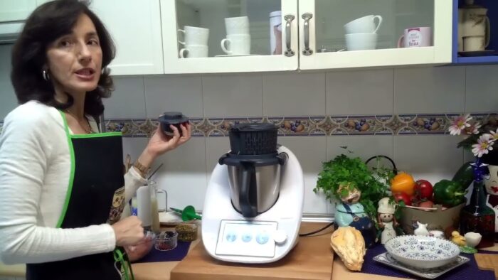 Arroz amarillo con pollo en thermomix.