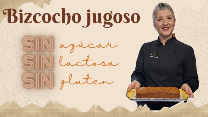 ❌ BIZCOCHO JUGOSO SIN AZÚCAR | SIN LACTOSA | SIN GLUTEN ❌ APTO DIABÉTICOS con Thermomix® #TM6