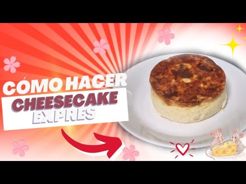 CHEESECAKE EXPRESS en freidora de aire y sin azúcar
