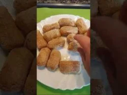 CROQUETAS en FREIDORA de AIRE. Como preparar rápido croquetas en freidora de aire.  #freidoradeaire