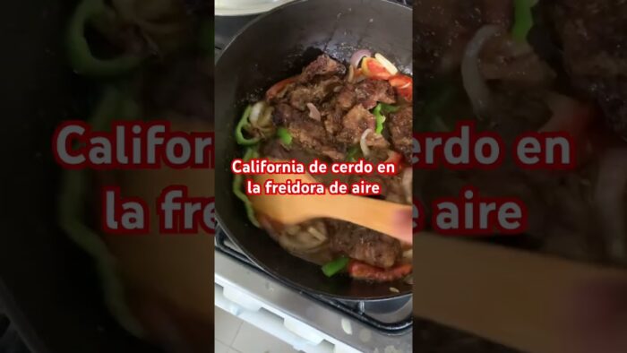 California en la freidora de aire 😋