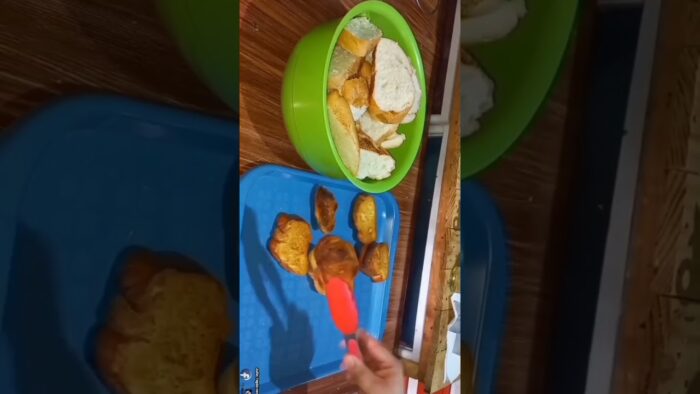 Capirotada en la Air fryer freidoras de aire #recetas