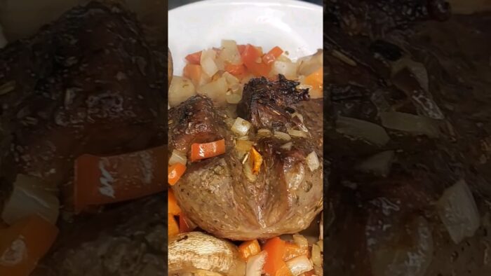 Carrilleras de cerdo en freidora de aire, Airfryer fácil y rico