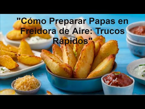 Cómo Preparar Papas en Freidora de Aire: Trucos Rápidos     #freidora  #freefire #freidorasinaceite