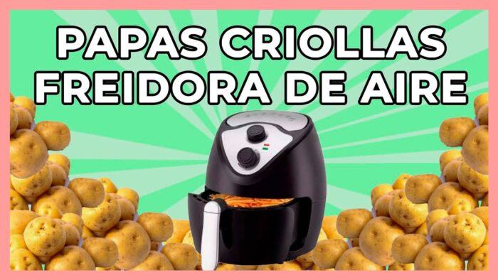 Como hacer papa criolla en freidora de aire (Air Fryer) | Fedecooks