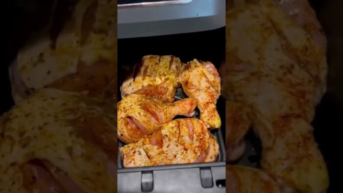 Como preparar pollo en una freidora de aire!