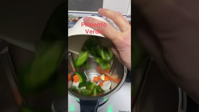 Conejo a la huertana con arroz! Receta fácil con @aprendiendo_con_thermomix #thermomix #cocina #home