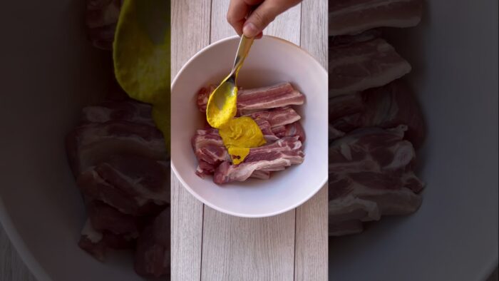 Costillas BBQ freidora de aire (air fryer) #airfryerrecipe #airfryer #bbq #recipe #receta #porkribs