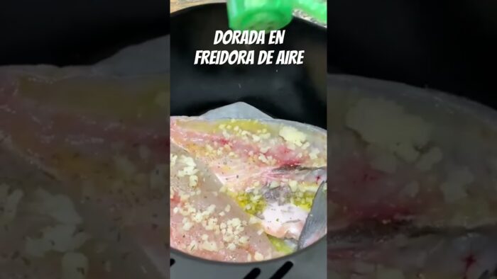Dorada en Freidora de Aire ¡DELICIOSA!