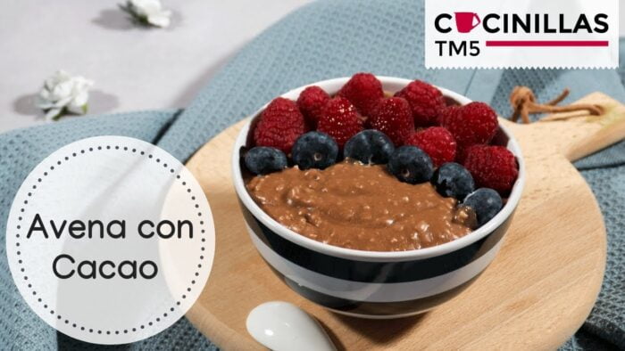 Gachas de Avena con Chocolate | Porridge con Cacao | Recetas Fitness Thermomix