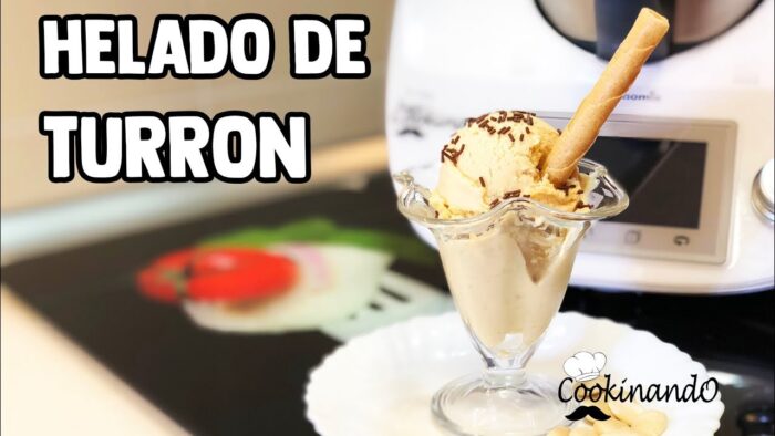 HELADO de TURRON THERMOMIX 🍨