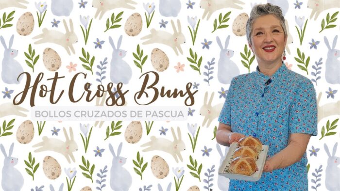 ✝ HOT CROSS BUNS | BOLLOS CRUZADOS DE PASCUA ✝ con Thermomix® #TM6 #TM5 #TM31 🔝