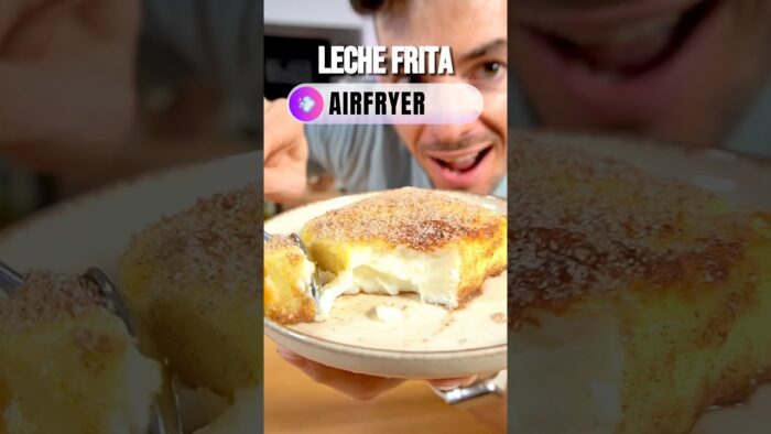 LECHE “FRITA” en AIRFRYER #receta #airfryer #recetas