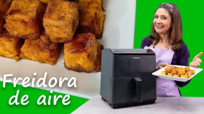 ✅LECHE frita, el POSTRE de Semana Santa en #freidoradeaire #cosori