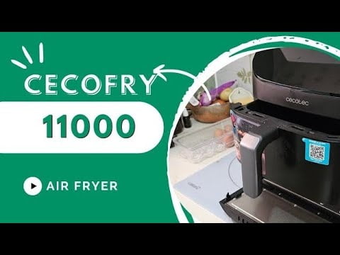 La Air Fryer más completa. Cecofry FoodCourt 11000 Connected de Cecotec