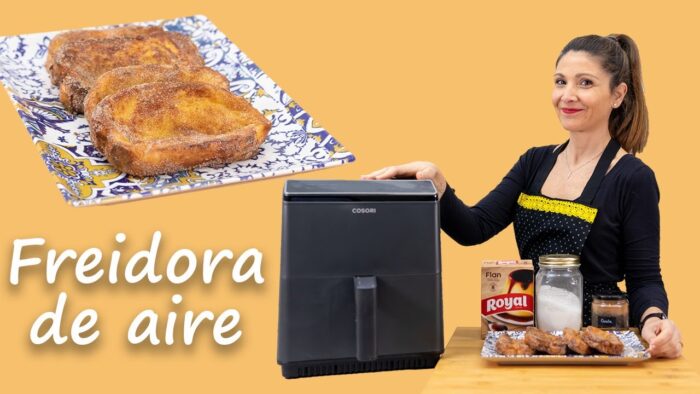 ✅ Las MEJORES TORRIJAS de flan en Freidora de aire / Receta Semana Santa / Cosori Dual Blaze