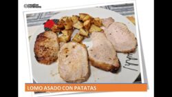 Lomo asado con patatas