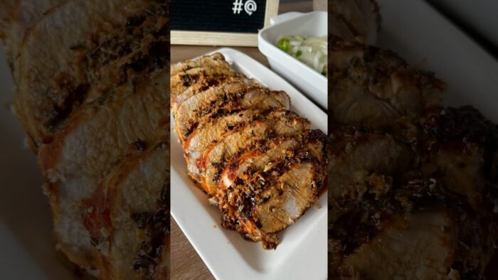 Lomo de cerdo en freidora de aire #recetasfaciles