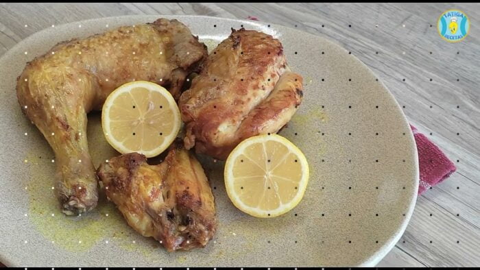 MUY CRUJIENTE Y SUPER JUGOSO!!! (POLLO AL CURRY EN FREIDORA DE AIRE)