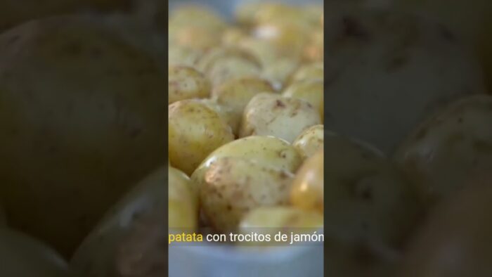😍Muffins de patata y jamón en freidora de aire, una receta barata y sabrosa🔥 #comida #recetas #food