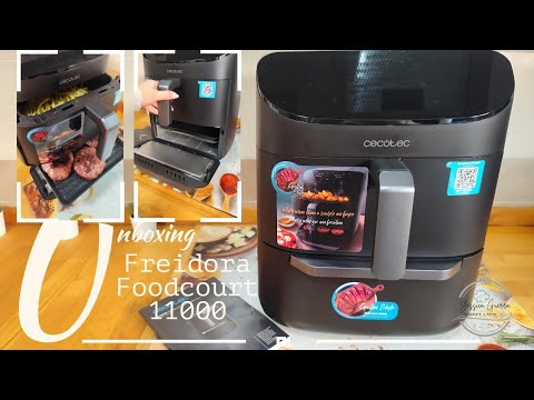 NUEVA FREIDORA FOODCOURT 11000🖤UNA PASADA!!! + RECETA EXTRA