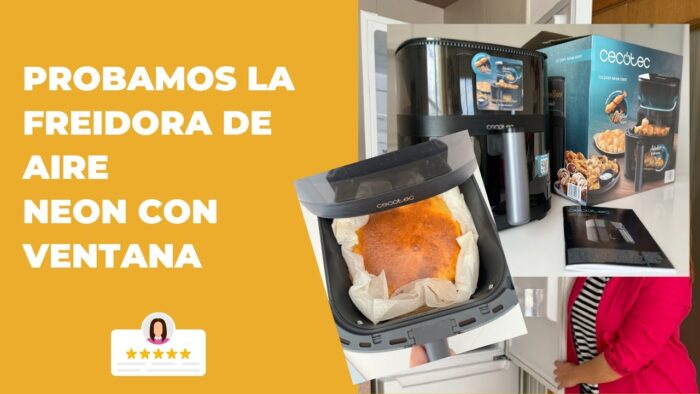 Opiniones Freidora sin Aceite Cecotec + Receta tarta de queso
