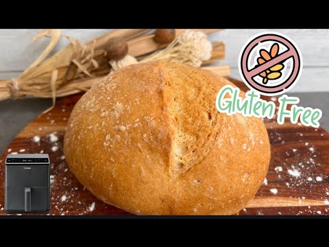 PAN SIN GLUTEN en Freidora de Aire, delicioso, tierno y crujiente #airfryer #recetas #glutenfree
