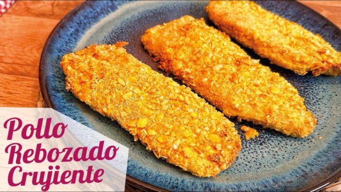 POLLO REBOZADO EN FREIDORA DE AIRE 🍗 SÚPER CRUJIENTE