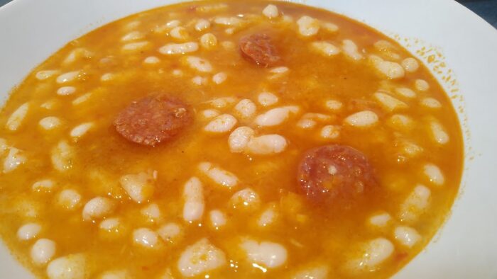 POTAJE DE HABICHUELAS / en thermomix / riquísimo , fácil