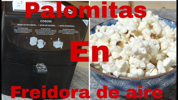 Palomitas en freidora de aire🍿🍿
