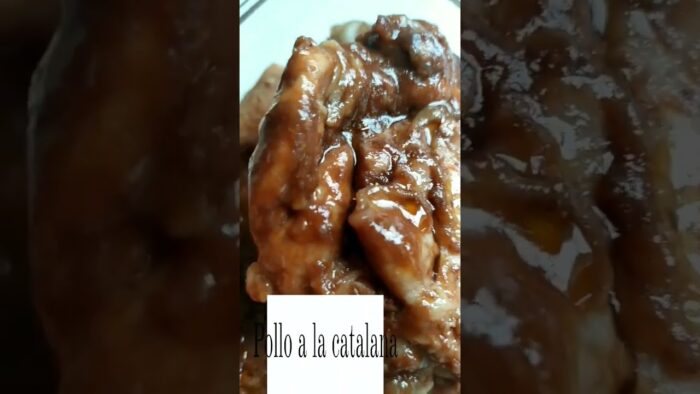 Pollo a la catalana. #pollo #polloalacatalana #thermomix #comida #food #tm6 #thermomixtm6