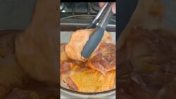 Pollo al limón en freidora de aire #ramjoy #viral #parati #fypシ #recetas #menu