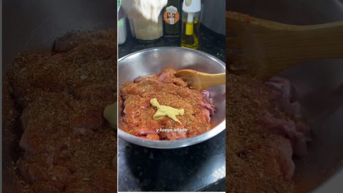 Pollo en miel airfryer #cooking #cocina #comida #cachifaTV  #recetas