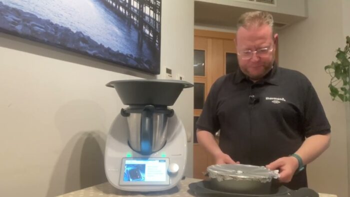 Pudin de Torrijas con Thermomix y José Ángel.