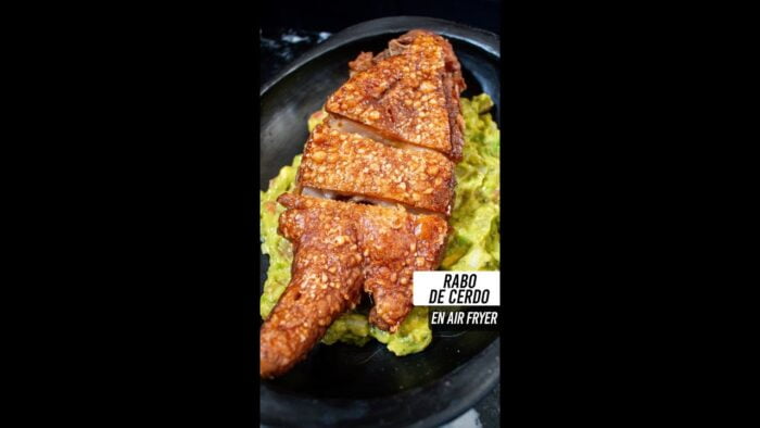 RABO DE CERDO 🐷 EN LA FREIDORA DE AIRE 🤤✳️