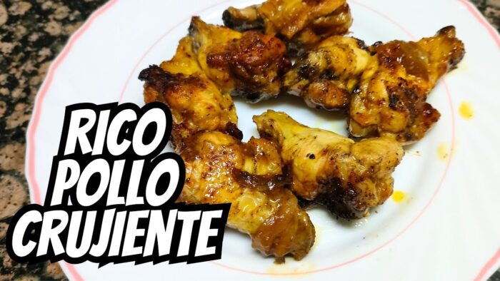 🌟 RICO POLLO CRUJIENTE EN 20 MINUTOS EN FREIDORA DE AIRE🍴🍗