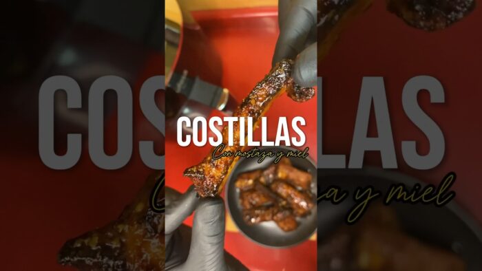 Receta Costillas Airfryer #recetarapida #receta #airfryer #recetas #freidoradeaire #comida #costilla