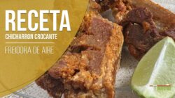 Receta de Chicharrón Colombiano en Freidora de Aire | Chicharrón Hecho en Air Fryer | Nuestro Mesón