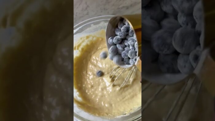 Receta de Muffins de arándano en Horno Mouvair Crisp ✨🫐