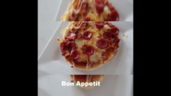 Recetas Freidora de aire  MINI PIZZAS en Muffins Ingleses Pizzas Recetas faciles Airfyer. #short