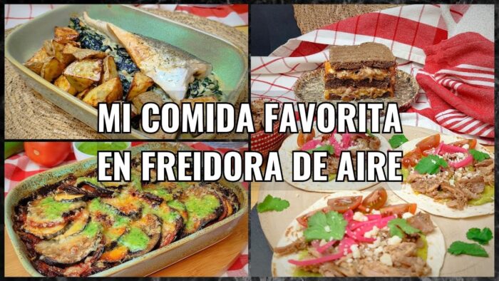 Recetas para la FREIDORA DE AIRE. ÚSALA TODOS LOS DÍAS.