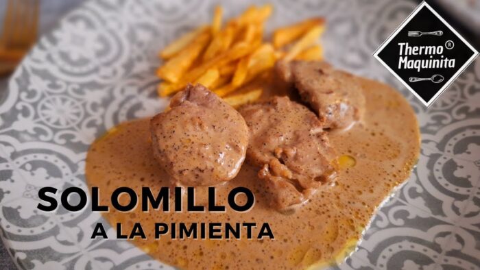 SOLOMILLO a la PIMIENTA con THERMOMIX. Alta Temperatura