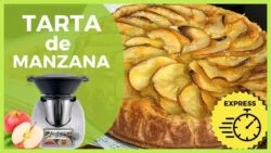TARTA de MANZANA casera 🍏​ EXPRESS con THERMOMIX ✅ | La RECETA más FÁCIL 🤩​