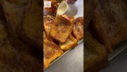 TORRIJAS con PAN BRIOCHE en FREIDORA DE AIRE, postre de Semana Santa #airfryer #postres #torrijas