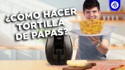 🥔TORTILLA de PAPAS en FREIDORA de AIRE – RECETA FÁCIL 🤯