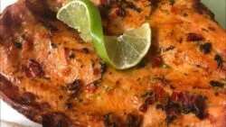 TRUCHA AL AJILLO 🐟  EN LA FREIDORA DE AIRE – En 15 minutos