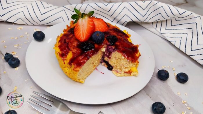 Tarta de Queso hecha en la Freidora de Aire – Disfrutando de la Dieta