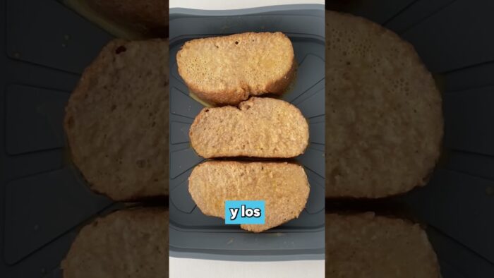 Torrijas Saludables 🍽 #recetas #recetassaludables #recetasairfryer #airfryer #recetafacil