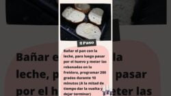 Torrijas de pan sanas y crujientes con la freidora de aire | Receta fácil y rápida Semana Santa