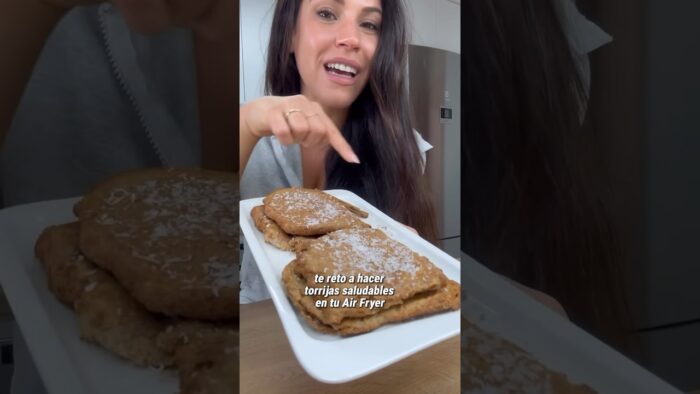 Torrijas saludables en freidora de aire, receta fácil y menos calorías (horno, sartén, Airfryer)